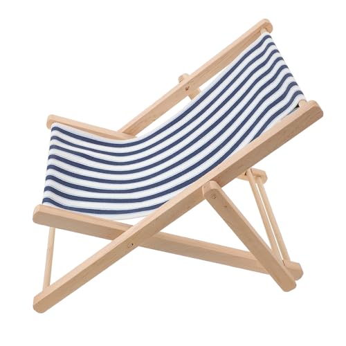 BESTYASH Großer Holz Strandstuhl Deko im Mediterranen Stil für Outdoor Dekoration Puppenhaus Möbel Kreative Mikrolandschaften für Feste und Tägliche Verschönerung BESTYASH Großer Holz Strandstuhl Deko im Mediterranen Stil für Outdoor Dekoration Puppenhaus Möbel Kreative Mikrolandschaften für Feste und Tägliche Verschönerung von BESTYASH