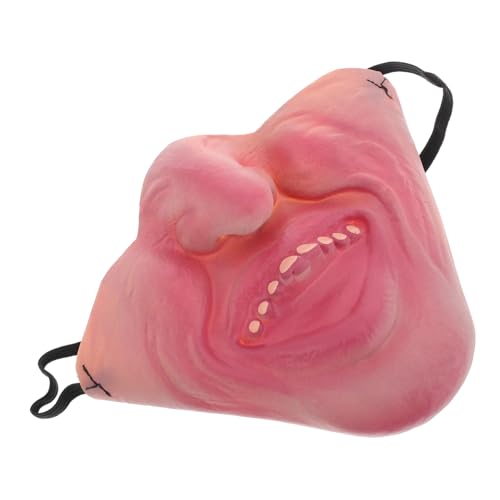 BESTYASH Half Face Mask für Karneval und Halloween Lustige Cosplay Maske mit Detaillierter Verarbeitung und Interaktiv für Maskerade Party Verkleidung für Erwachsene BESTYASH Half Face Mask für Karneval und Halloween Lustige Cosplay Maske mit Detaillierter Verarbeitung und Interaktiv für Maskerade Party Verkleidung für Erwachsene von BESTYASH