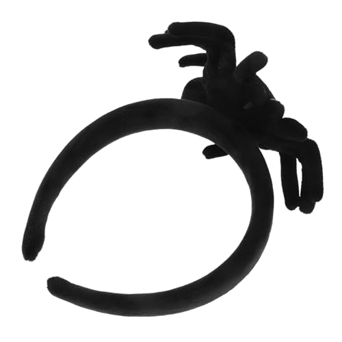 BESTYASH Halloween Haarreif mit Flauschiger Spinne Gruseliges Haar Accessoire für Kostüm und Themenpartys Komfortabel und Wiederverwendbar Geeignet für Haartypen und Party Anlässe von BESTYASH