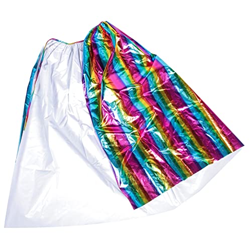 BESTYASH Halloween Kostüm Rainbow Cloak Prop Performance Party Cosplay Rainbow Cape von BESTYASH