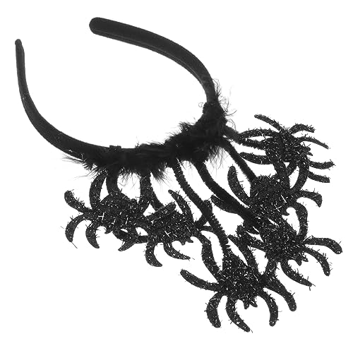 BESTYASH Halloween Spinnen Haarreif Dekoratives Stirnband für Kostüme und Partys für Karneval Cosplay und Halloween Feiern Einzigartiges Design für Erwachsene BESTYASH Halloween Spinnen Haarreif Dekoratives Stirnband für Kostüme und Partys für Karneval Cosplay und Halloween Feiern Einzigartiges Design für Erwachsene von BESTYASH