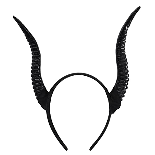 BESTYASH Halloween Stirnband Aus Kunststoff Schafe Horn Kopfstück Kostüm Party Requisiten Haarband Für Festival Und Verkleidung Einheitsgröße BESTYASH Halloween Stirnband Aus Kunststoff Schafe Horn Kopfstück Kostüm Party Requisiten Haarband Für Festival Und Verkleidung Einheitsgröße von BESTYASH
