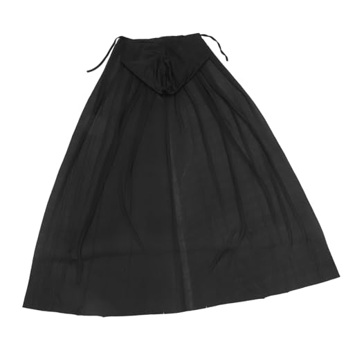 BESTYASH Halloween Umhang Mit Magischer Schwarzer Umhang Für Hexen Vampire Tod Einlagig Halloween Kostüm Requisite Für Cosplay Festlichkeiten von BESTYASH