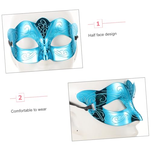 BESTYASH Halloween-maske, Glitzernde Maske, Halloween-cosplay-dekoration, Festival-maskerade, Halbe Gesichtsmaske BESTYASH Halloween-maske, Glitzernde Maske, Halloween-cosplay-dekoration, Festival-maskerade, Halbe Gesichtsmaske von BESTYASH