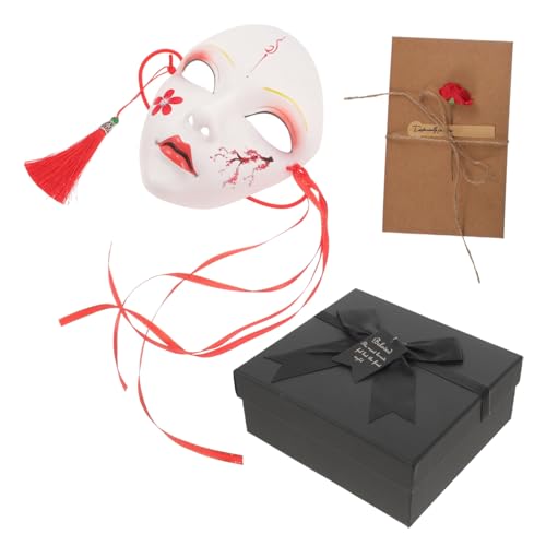 BESTYASH Atemberaubende Halloween-maske – Maskerade Karneval Festival Handgemaltes Design Cosplay-maske Für Erwachsene Und Frauen von BESTYASH