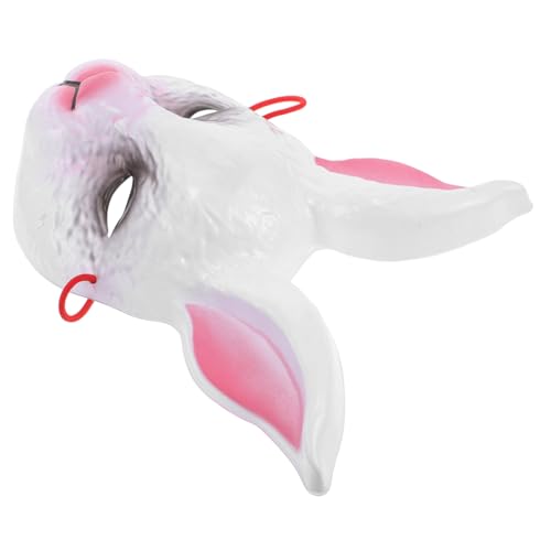 BESTYASH Hasenmaske für Halloween Gruselige Karnevalsmaske mit Langen Ohren Langlebig und Komfortabel für Cosplay Events Partys und Maskeraden BESTYASH Hasenmaske für Halloween Gruselige Karnevalsmaske mit Langen Ohren Langlebig und Komfortabel für Cosplay Events Partys und Maskeraden von BESTYASH