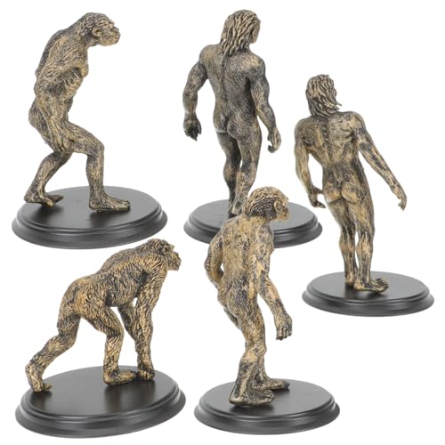 BESTYASH Human Evolution Modellen Kreatives Lehrspielzeug für Pädagogisch Wertvolle Figuren zur Des Verständnisses Menschheitsgeschichte BESTYASH Human Evolution Modellen Kreatives Lehrspielzeug für Pädagogisch Wertvolle Figuren zur Des Verständnisses Menschheitsgeschichte von BESTYASH