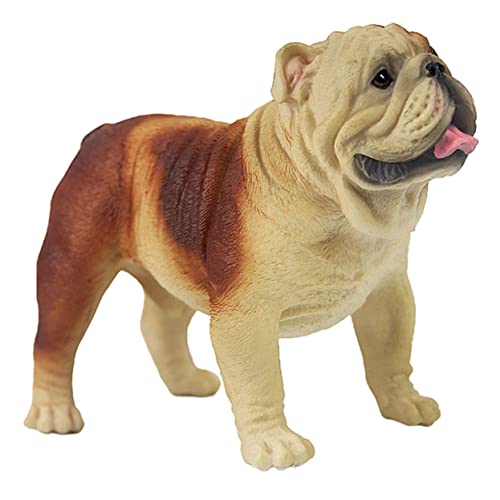 BESTYASH Hochwertiges Kunststoff Hundemodell Dekorative Hundestatue Exquisit Verarbeitete Hundefigur Kreative Außendekoration Für Zuhause Garten Und Büro Stabiles Design Für von BESTYASH