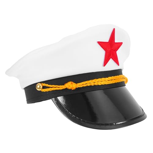 BESTYASH Kapitänsmütze Für Erwachsene Leichte Und Stilvolle Matrosenmütze Verstellbar Und Bequem Für Strandhochzeiten Halloween Cosplay Und Mottopartys BESTYASH Kapitänsmütze Für Erwachsene Leichte Und Stilvolle Matrosenmütze Verstellbar Und Bequem Für Strandhochzeiten Halloween Cosplay Und Mottopartys von BESTYASH