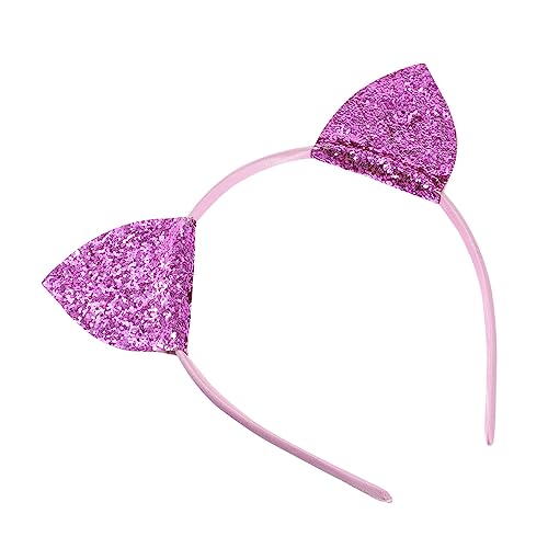 BESTYASH Katzenohren Haarreif für Glänzendes Party Haarband Tierohren Haarband für Geburtstagsfeiern Karneval Halloween und Cosplay Lustiges Kostümzubehör BESTYASH Katzenohren Haarreif für Glänzendes Party Haarband Tierohren Haarband für Geburtstagsfeiern Karneval Halloween und Cosplay Lustiges Kostümzubehör von BESTYASH