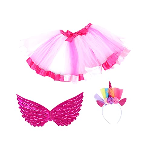 BESTYASH 1 Set Kostü Für Feiertagsfeiern ädchen Mit Wunderschönen Flügeln Und Tüllrock Ideal Für Fasching Und Karneval BESTYASH 1 Set Kostü Für Feiertagsfeiern ädchen Mit Wunderschönen Flügeln Und Tüllrock Ideal Für Fasching Und Karneval von BESTYASH
