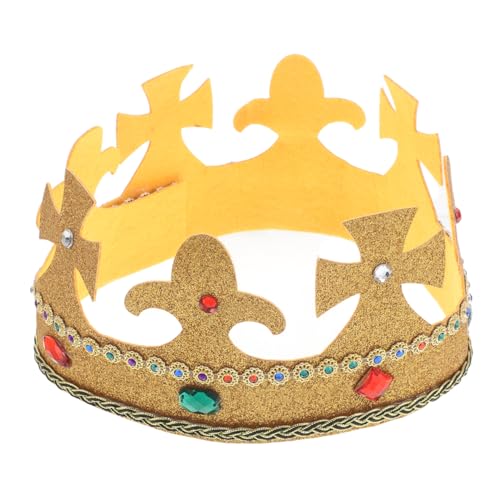BESTYASH Königliche Krone Für Halloween Und Festlichkeiten Elegante Kostümkrone Für Geburtstagsfeiern Und Karneval Für Cosplay Und Besondere Anlässe BESTYASH Königliche Krone Für Halloween Und Festlichkeiten Elegante Kostümkrone Für Geburtstagsfeiern Und Karneval Für Cosplay Und Besondere Anlässe von BESTYASH