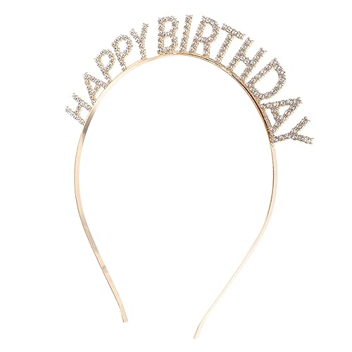 BESTYASH Krone Stirnband mit Haaraccessoire für Geburtstagsfeiern für Langlebig Fotoshootings und Partys BESTYASH Krone Stirnband mit Haaraccessoire für Geburtstagsfeiern für Langlebig Fotoshootings und Partys von BESTYASH