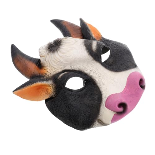 BESTYASH Kuhmaske Kuhkopfmaske Karneval Cosplay Maske Kostümparty Kuhkopfmaske Cosplay Requisite Für Halloween Cosplay Maskerade von BESTYASH