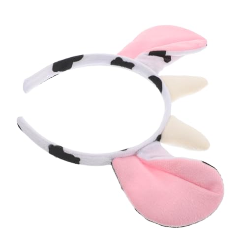 BESTYASH Kuhohren Stirnband für Plüsch Tierohren Kopfbedeckung mit Sicherem Halt und Charmantem Design für Cosplay Halloween und Partys Soft und Komfortabel für Langanhaltenden BESTYASH Kuhohren Stirnband für Plüsch Tierohren Kopfbedeckung mit Sicherem Halt und Charmantem Design für Cosplay Halloween und Partys Soft und Komfortabel für Langanhaltenden von BESTYASH