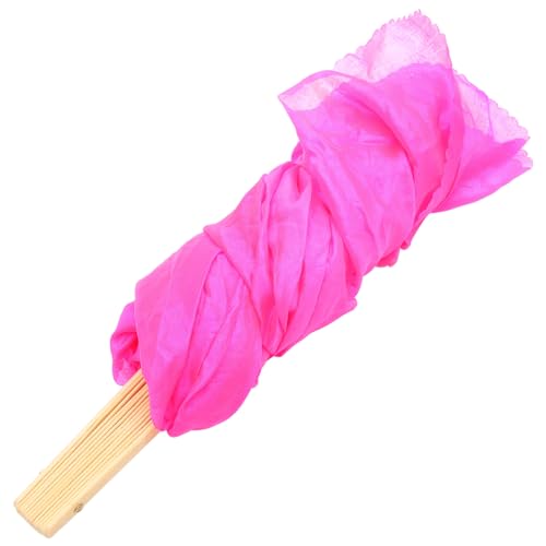 BESTYASH Langer Seidenfächer für Bauchtanz mit Natürlichem Holz Handgefertigter Farbiger Tanzfächer für Bühnenauftritte Gruppentanz Square Dance und Volkskunst BESTYASH Langer Seidenfächer für Bauchtanz mit Natürlichem Holz Handgefertigter Farbiger Tanzfächer für Bühnenauftritte Gruppentanz Square Dance und Volkskunst von BESTYASH