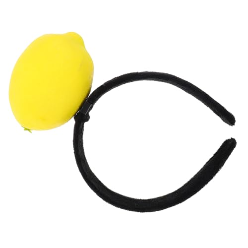 BESTYASH Lustiger Zitronen haarreif Plüschfrucht Witziges Haarschmuck accessoire für Geburtstags Weihnachtsfeiern Origineller Haarschmuck für Party und Kostüm BESTYASH Lustiger Zitronen haarreif Plüschfrucht Witziges Haarschmuck accessoire für Geburtstags Weihnachtsfeiern Origineller Haarschmuck für Party und Kostüm von BESTYASH