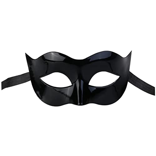 BESTYASH Männer Halbgesicht Maske Für Maskenball Und Karneval Schwarze Augenmaske Für Partys Kostüme Und Feierlichkeiten Elegantes Partyzubehör Für Besondere Anlässe von BESTYASH