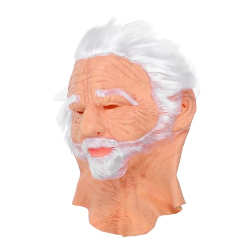 BESTYASH Maskenkopf Mannes Karnevalsmasken Gruselige Halloween-kopfbedeckung Neuheit Kopfbedeckung Gruseliger Gruselige Halloween- Kostümmaske Emulsion BESTYASH Maskenkopf Mannes Karnevalsmasken Gruselige Halloween-kopfbedeckung Neuheit Kopfbedeckung Gruseliger Gruselige Halloween- Kostümmaske Emulsion von BESTYASH