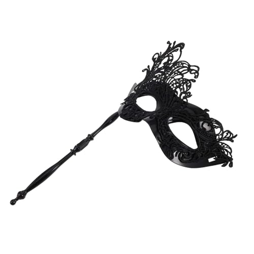 BESTYASH Maskerade Maske Spitze Handgehaltene Augenmaske Damen Fasching Karneval Maskenball Bar Party Verstellbare Komfortable Spitze mit Stab für Kostüm Ball und Abendveranstaltungen BESTYASH Maskerade Maske Spitze Handgehaltene Augenmaske Damen Fasching Karneval Maskenball Bar Party Verstellbare Komfortable Spitze mit Stab für Kostüm Ball und Abendveranstaltungen von BESTYASH