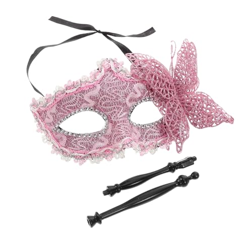 BESTYASH Maskerade-maske Maskerademaske Mit Stock Für Frauen Schmetterlingsmasken-maskerade Maskerade Masken Venezianische Maskerade Maske Schmetterlingsmaske Für Frauen Plastik Rosa BESTYASH Maskerade-maske Maskerademaske Mit Stock Für Frauen Schmetterlingsmasken-maskerade Maskerade Masken Venezianische Maskerade Maske Schmetterlingsmaske Für Frauen Plastik Rosa von BESTYASH