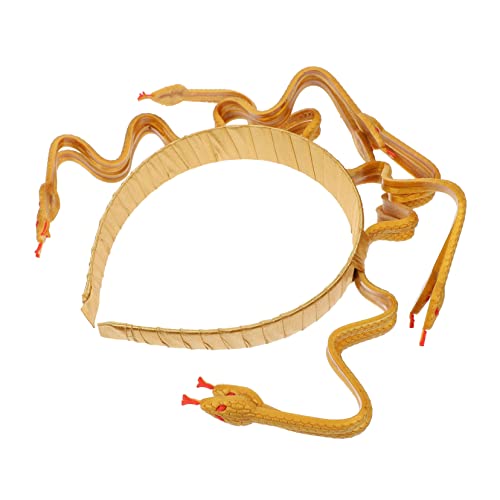 BESTYASH Medusa Schlangen Stirnband Dekoratives Cosplay Accessoire für Halloween und Kostümpartys Langlebig und Widerstandsfähig Unisex Perfektes Highlight für Ihr Outfit für Feierliche BESTYASH Medusa Schlangen Stirnband Dekoratives Cosplay Accessoire für Halloween und Kostümpartys Langlebig und Widerstandsfähig Unisex Perfektes Highlight für Ihr Outfit für Feierliche von BESTYASH