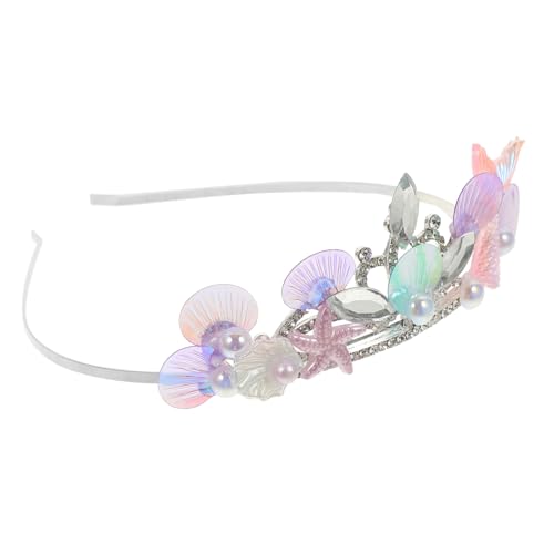 BESTYASH Mermaid Haarband mit Strasskrone für Cosplay Haaraccessoire für Geburtstagsfeiern Partys und Besondere Anlässe Leicht und Vielseitig Verschiedenen Frisuren Tragbar BESTYASH Mermaid Haarband mit Strasskrone für Cosplay Haaraccessoire für Geburtstagsfeiern Partys und Besondere Anlässe Leicht und Vielseitig Verschiedenen Frisuren Tragbar von BESTYASH