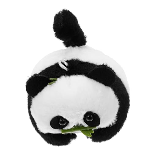 BESTYASH Niedlicher Panda Plüschanhänger mit Beweglichem und Schlüsselanhänger Dekoratives Tier für Taschen Geburtstagsgeschenke Halloween Deko und Farbenfroh von BESTYASH