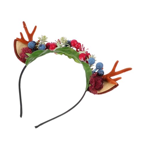 BESTYASH Niedlicher Weihnachts Haarreif mit Langlebigen Rentier Geweihen Party Haarband für Mädchen und Festliches Kopfschmuck Accessoire zur Weihnachtsfeier BESTYASH Niedlicher Weihnachts Haarreif mit Langlebigen Rentier Geweihen Party Haarband für Mädchen und Festliches Kopfschmuck Accessoire zur Weihnachtsfeier von BESTYASH