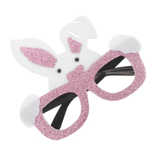 BESTYASH Osterhasenbrille Osterparty Verkleiden Für Die Osterparty Brillen Mit Ostermotiv Halloween Kostümzubehör Hasen-accessoires Hase Verkleiden Osterbrillen Flanell Rosa BESTYASH Osterhasenbrille Osterparty Verkleiden Für Die Osterparty Brillen Mit Ostermotiv Halloween Kostümzubehör Hasen-accessoires Hase Verkleiden Osterbrillen Flanell Rosa von BESTYASH