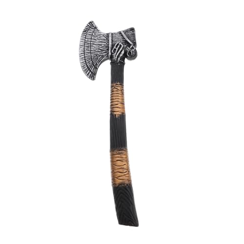 BESTYASH Piraten- - Piraten Halloween Requisiten Sichere Partyzubehör gefälschtes Beil Schaumstoff PVC Black von BESTYASH