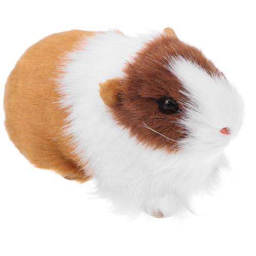 BESTYASH Realistische Hamster Figurine für Lernmodell Leichte Detailgetreue Tierdekoration Pädagogisches Kuscheltier Ersatz für Geburtstage und Partys von BESTYASH