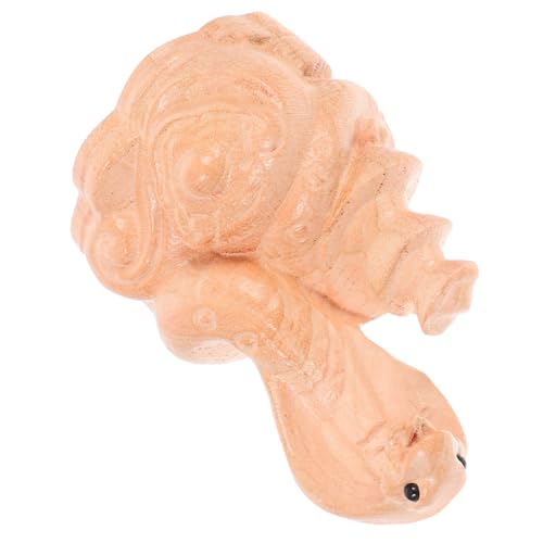 BESTYASH Realistische Schlangenfigur aus Holz Handgefertigte Schlangenstatue für Tischdeko Lernspielzeug und Scherzartikel für Bücherregal und Schreibtisch Klein von BESTYASH