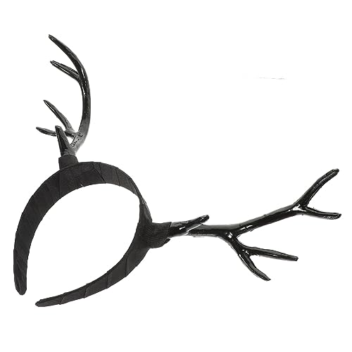 BESTYASH Rentier Geweih Stirnband für Erwachsene Dekoratives Haarband für Weihnachten Festival Party Cosplay und Fotorequisiten Leicht Robust und von BESTYASH