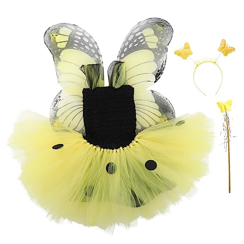 BESTYASH Rock für Mädchen halloween kleidung kinderkleider kinderkostüme butterfly costume costume Tutu-Feenrock Turnanzüge für Mädchen Mädchenkostüm Röcke für Mädchen Yellow BESTYASH Rock für Mädchen halloween kleidung kinderkleider kinderkostüme butterfly costume costume Tutu-Feenrock Turnanzüge für Mädchen Mädchenkostüm Röcke für Mädchen Yellow von BESTYASH