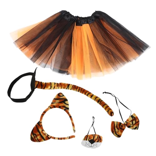 BESTYASH Satz Tiger-Anziehkostüm karneval fasching Halloween-Attacken Tiger Kostümzubehör Tiger Verkleidung Plüsch-Tier-Stirnbänder Tiger Stirnband und Stoff BESTYASH Satz Tiger-Anziehkostüm karneval fasching Halloween-Attacken Tiger Kostümzubehör Tiger Verkleidung Plüsch-Tier-Stirnbänder Tiger Stirnband und Stoff von BESTYASH