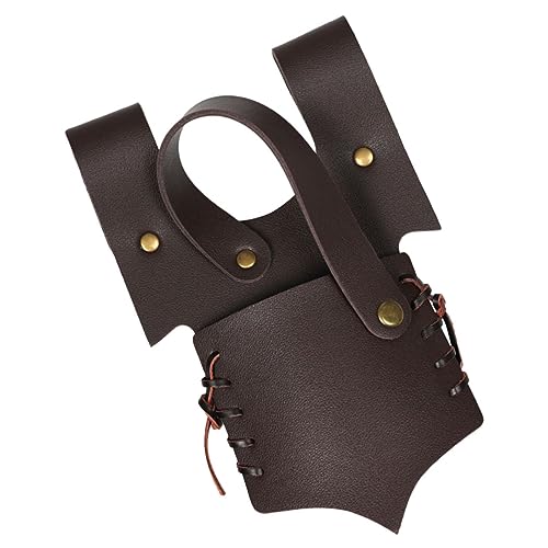 BESTYASH Scheide Piratenzubehör Cosplay-Männer Piratenspielzeug Ninja Kostüm Halloween Costume Halloween Kostuem Costume de Halloween Cosplay-Versorgung Schwertfrosch Cosplay Pu Light Brown von BESTYASH