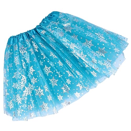 BESTYASH Tutu-partyrock Für Kinder Schneeflocken-tutu-kleid 3–8 Jahre Tüllrock Anziehparty-kostüme von BESTYASH
