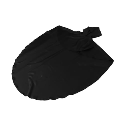 BESTYASH Schwarzer Renaissance Ritter Umhang mit Kapuze für Erwachsene Mittelalterlicher Halloween Cosplay Mantel Vielseitiger Herren Cape für Bühnenauftritte und Themenpartys BESTYASH Schwarzer Renaissance Ritter Umhang mit Kapuze für Erwachsene Mittelalterlicher Halloween Cosplay Mantel Vielseitiger Herren Cape für Bühnenauftritte und Themenpartys von BESTYASH