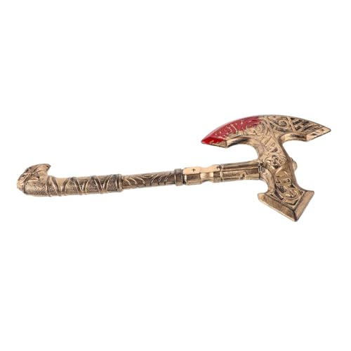 BESTYASH Simulierte Waffenprops Gefälschte Äxte Halloween Decors Halloween-streich-Requisite Verkleiden Sich Halloween-Performance-Requisite Plastik Golden BESTYASH Simulierte Waffenprops Gefälschte Äxte Halloween Decors Halloween-streich-Requisite Verkleiden Sich Halloween-Performance-Requisite Plastik Golden von BESTYASH