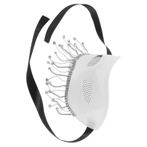 BESTYASH Spitzenmaske Gesichts- Mit Kapuze Halloween Maskerade Glühen Schläger Led-maske Gruselig Kopfbedeckung Masken Rätsel Mantel Fuchsmaske Kostüm Karikatur Mardi Gras Mask Weiß Plastik BESTYASH Spitzenmaske Gesichts- Mit Kapuze Halloween Maskerade Glühen Schläger Led-maske Gruselig Kopfbedeckung Masken Rätsel Mantel Fuchsmaske Kostüm Karikatur Mardi Gras Mask Weiß Plastik von BESTYASH