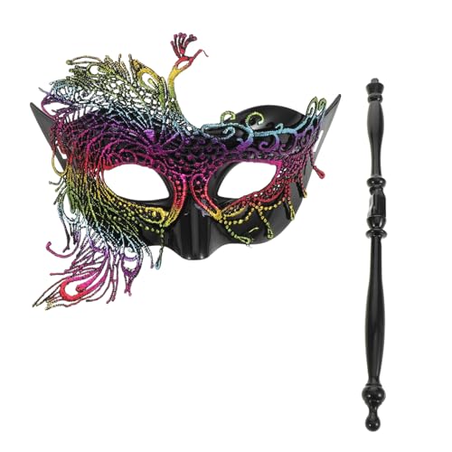 BESTYASH Spitzenmaske für Damen Atmungsaktiv und Handheld für Karneval Prom und Themenpartys BESTYASH Spitzenmaske für Damen Atmungsaktiv und Handheld für Karneval Prom und Themenpartys von BESTYASH