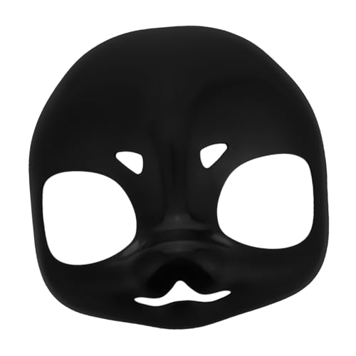 BESTYASH Totenkopfmaske schwarze maske Hundemaske Maske Tiermaske Halloween-Maske Abschlussball Masken party liefert masken Tierkostüm Maske schwarze Cosplay-Maske Plastik Black BESTYASH Totenkopfmaske schwarze maske Hundemaske Maske Tiermaske Halloween-Maske Abschlussball Masken party liefert masken Tierkostüm Maske schwarze Cosplay-Maske Plastik Black von BESTYASH