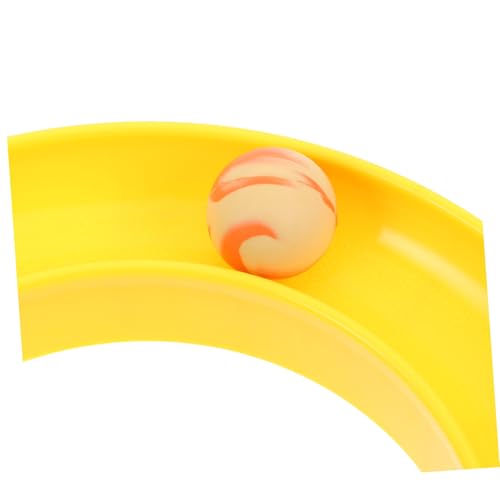 BESTYASH Trackball Sensory Training Abs Material Tragbar Interaktives Indoor Koordinations Aufmerksamkeitsförderndes Lernspiel für Motorische Entwicklung Grün gelb von BESTYASH