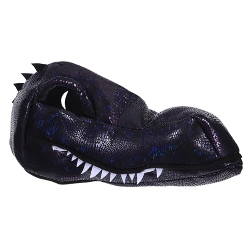 BESTYASH Unisex Alligator Kostümhut mit Glitzertierdesign Weicher Langlebiger Partyhut für Halloween Cosplay Karneval Vielseitiges Einzigartiges Verkleidungsaccessoire für Männer und Frauen von BESTYASH