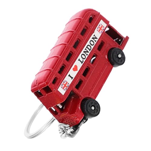 BESTYASH Vintage London Bus Schlüsselanhänger mit Antikem Finish Britisches Souvenir Detailreiches Design Reisesouvenir und Geschenkidee für Freunde Authentischer Schlüsselring im Retro BESTYASH Vintage London Bus Schlüsselanhänger mit Antikem Finish Britisches Souvenir Detailreiches Design Reisesouvenir und Geschenkidee für Freunde Authentischer Schlüsselring im Retro von BESTYASH