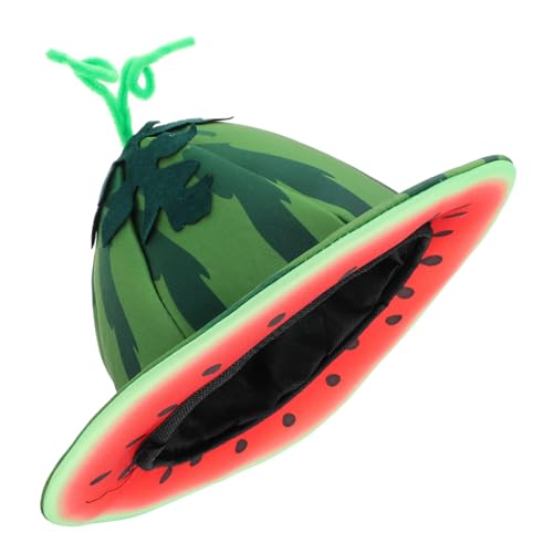 BESTYASH Wassermelonen Kostüm Hut Lustiger Frucht Hut Für Sommerpartys Halloween Und Strandveranstaltungen Leicht Und Komfortabel Für Mädchen Und Erwachsene BESTYASH Wassermelonen Kostüm Hut Lustiger Frucht Hut Für Sommerpartys Halloween Und Strandveranstaltungen Leicht Und Komfortabel Für Mädchen Und Erwachsene von BESTYASH