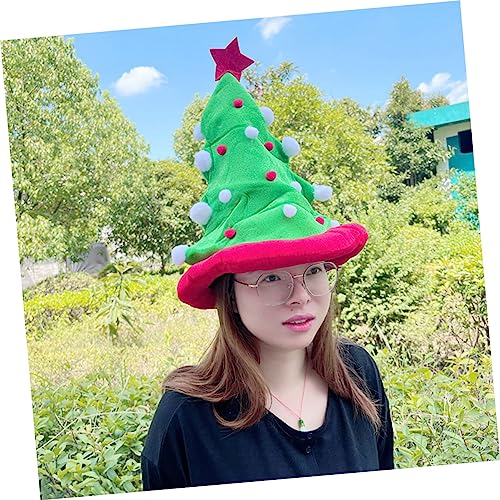 BESTYASH Weihnachtsbaum Mütze aus Unisex Party Kopfbedeckung Kreatives Design für Weihnachtsfeier Karneval Halloween und Festliche Cosplays Lustiges Xmas Party Zubehör BESTYASH Weihnachtsbaum Mütze aus Unisex Party Kopfbedeckung Kreatives Design für Weihnachtsfeier Karneval Halloween und Festliche Cosplays Lustiges Xmas Party Zubehör von BESTYASH