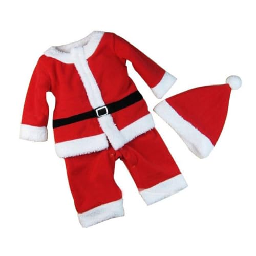 BESTYASH Weihnachtskleidung Für Outfits Kinderkleidung Weihnachtskostüme Für Kinderkleidung Kleidung Für Weihnachtsmannkostüm Für Weihnachtsmannkostüm Für Rot von BESTYASH