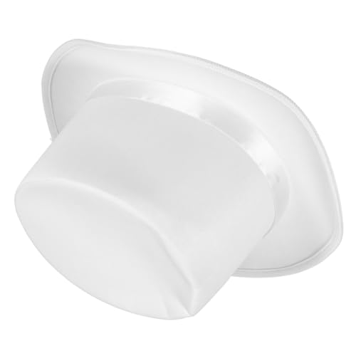 BESTYASH Weißer Zylinder C Retro Weißer Filzzylinder Zylinder Hut Kostüme Filzhut Hüte Zauberer Zylinderhut Für Männer Frauen Anziehen Top-hat-kostüm BESTYASH Weißer Zylinder C Retro Weißer Filzzylinder Zylinder Hut Kostüme Filzhut Hüte Zauberer Zylinderhut Für Männer Frauen Anziehen Top-hat-kostüm von BESTYASH